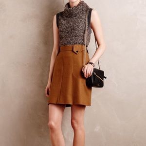Anthropologie Wool Skirt